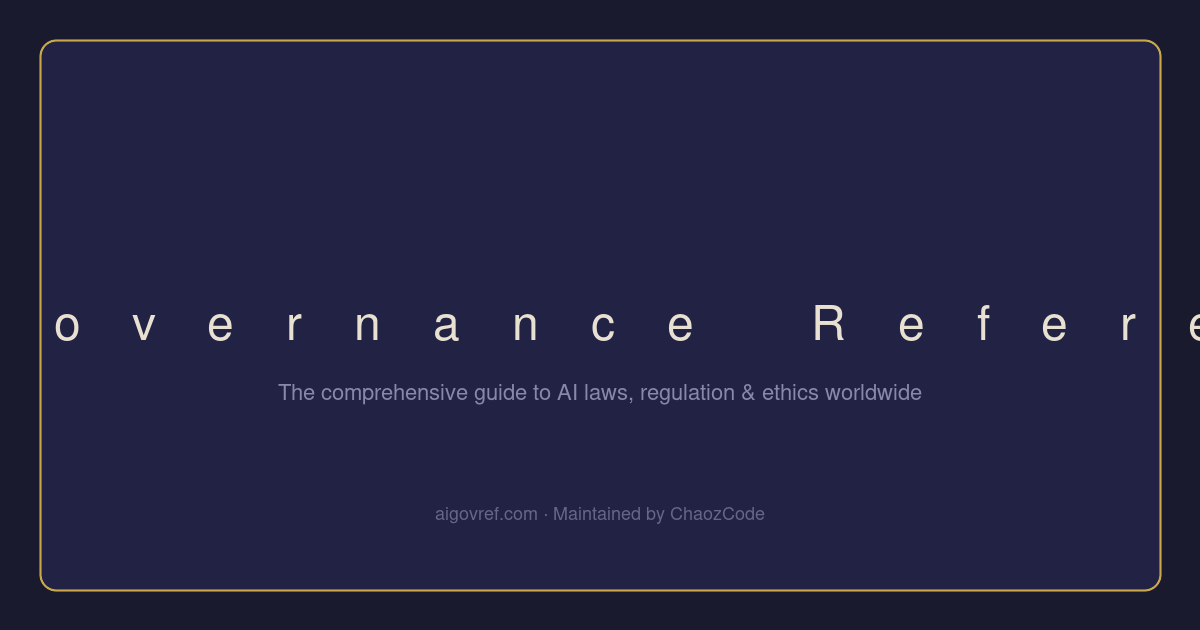 AI Law Comparison Tables | AI Governance Reference